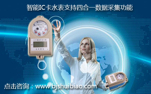 智能Ic卡水表支持四合一