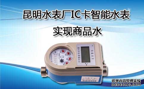 昆明水表厂IC卡智能水表