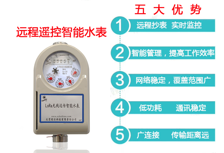 远程遥控智能水表