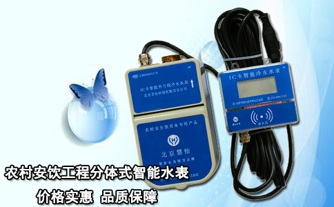 农村安饮工程分体式智能水表
